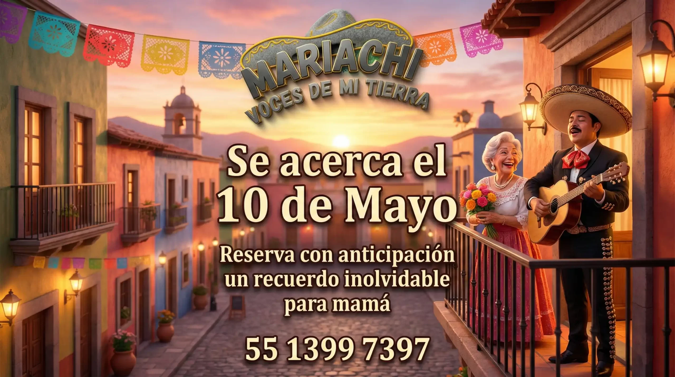 Mariachi para 10 de mayo en Cuautitlán Izcalli